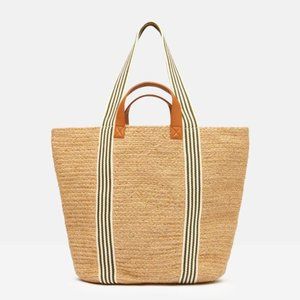 Aubrey Jute & Lurex Shopper